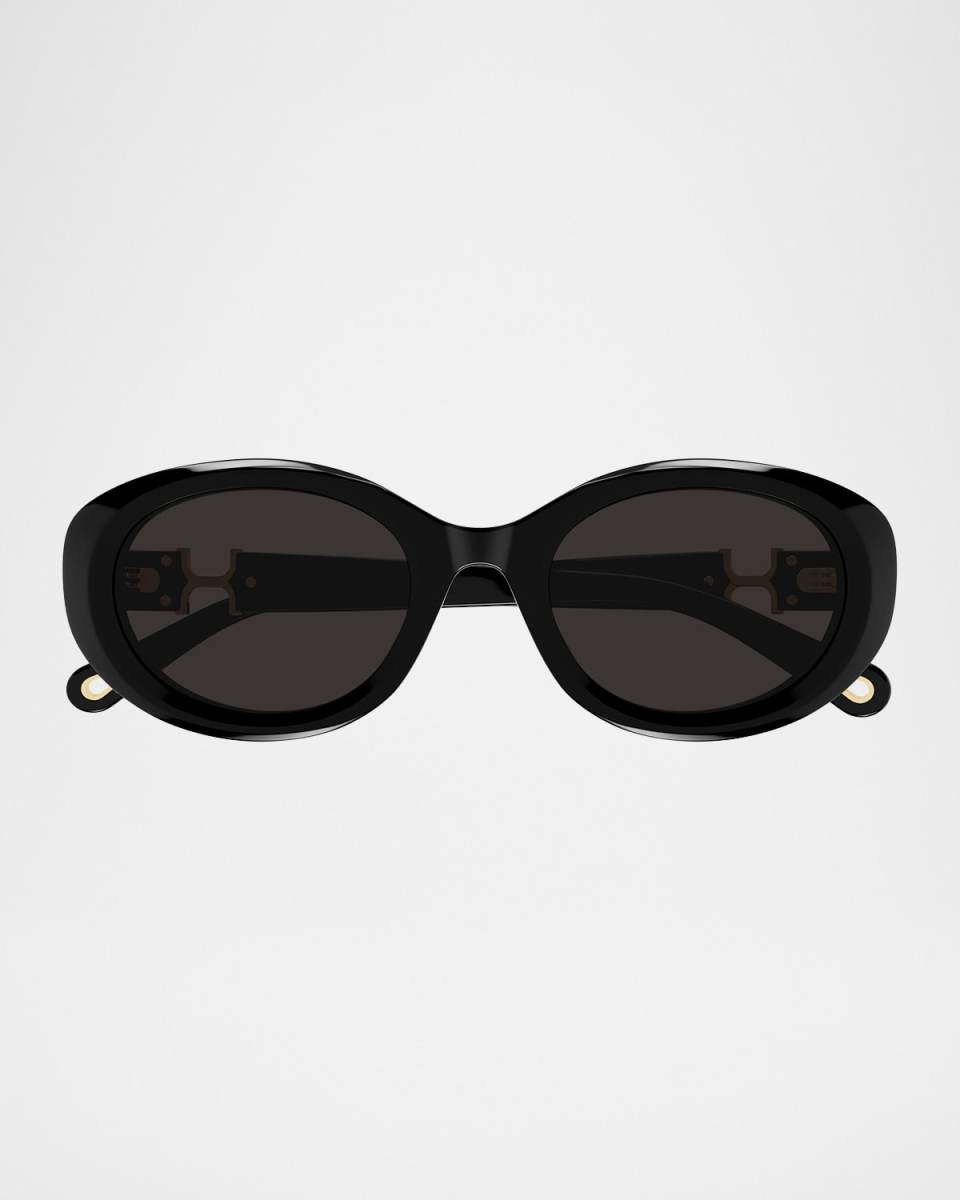 Marcie Oval Acetate Sunglasses